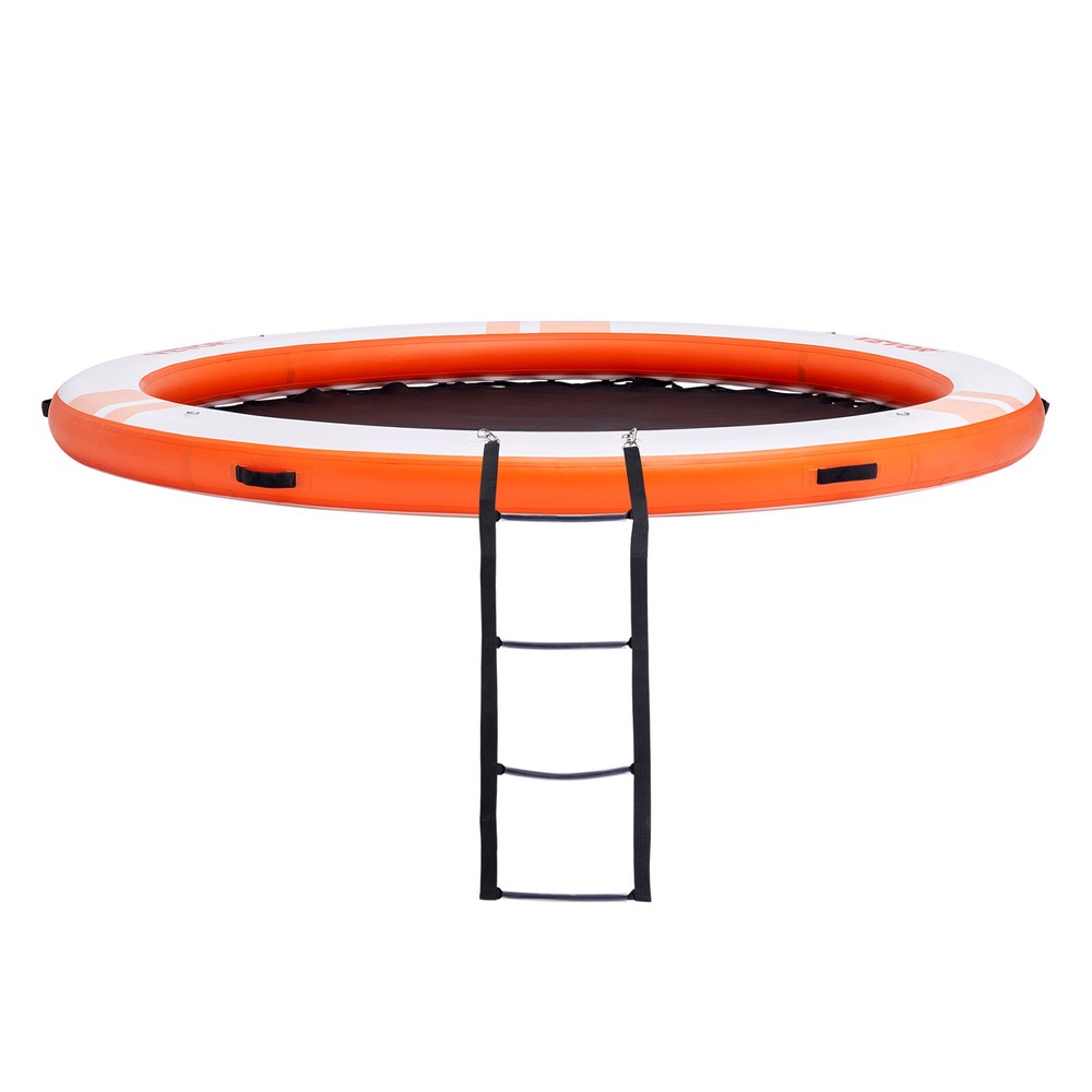VEVOR Inflatable Floating Dock ø10FT Water Dock Platform with ø8FT Mesh Pool