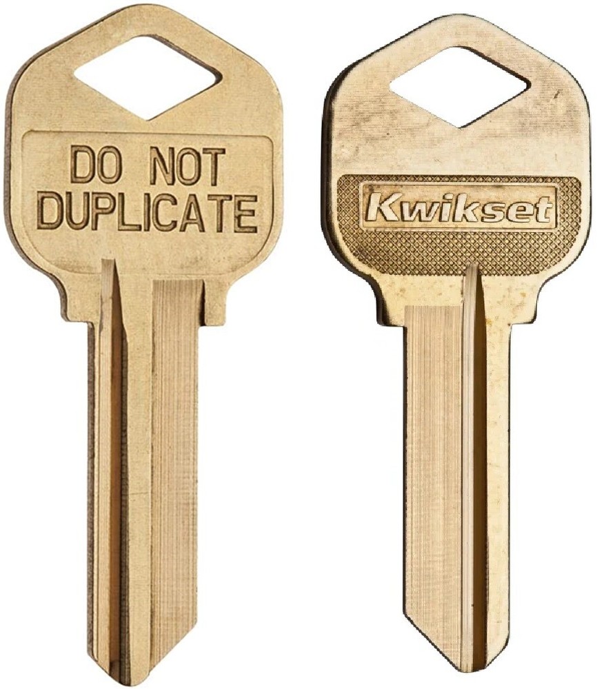 Kwikset 83382 Key Blank for Control Key Deadbolt - 10 KEYS