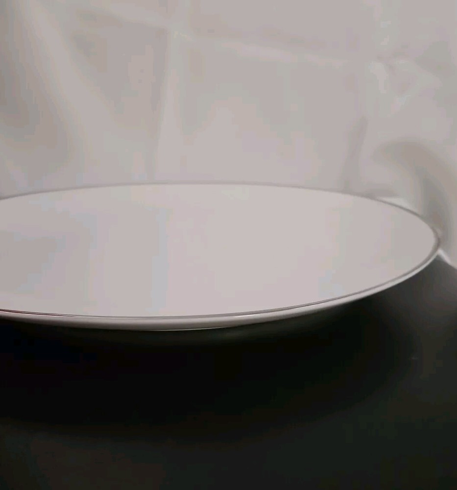 NORITAKE IVORY 7541 LORELEI OVAL SERVING PLATTER 12 5/8 x 9 5/8