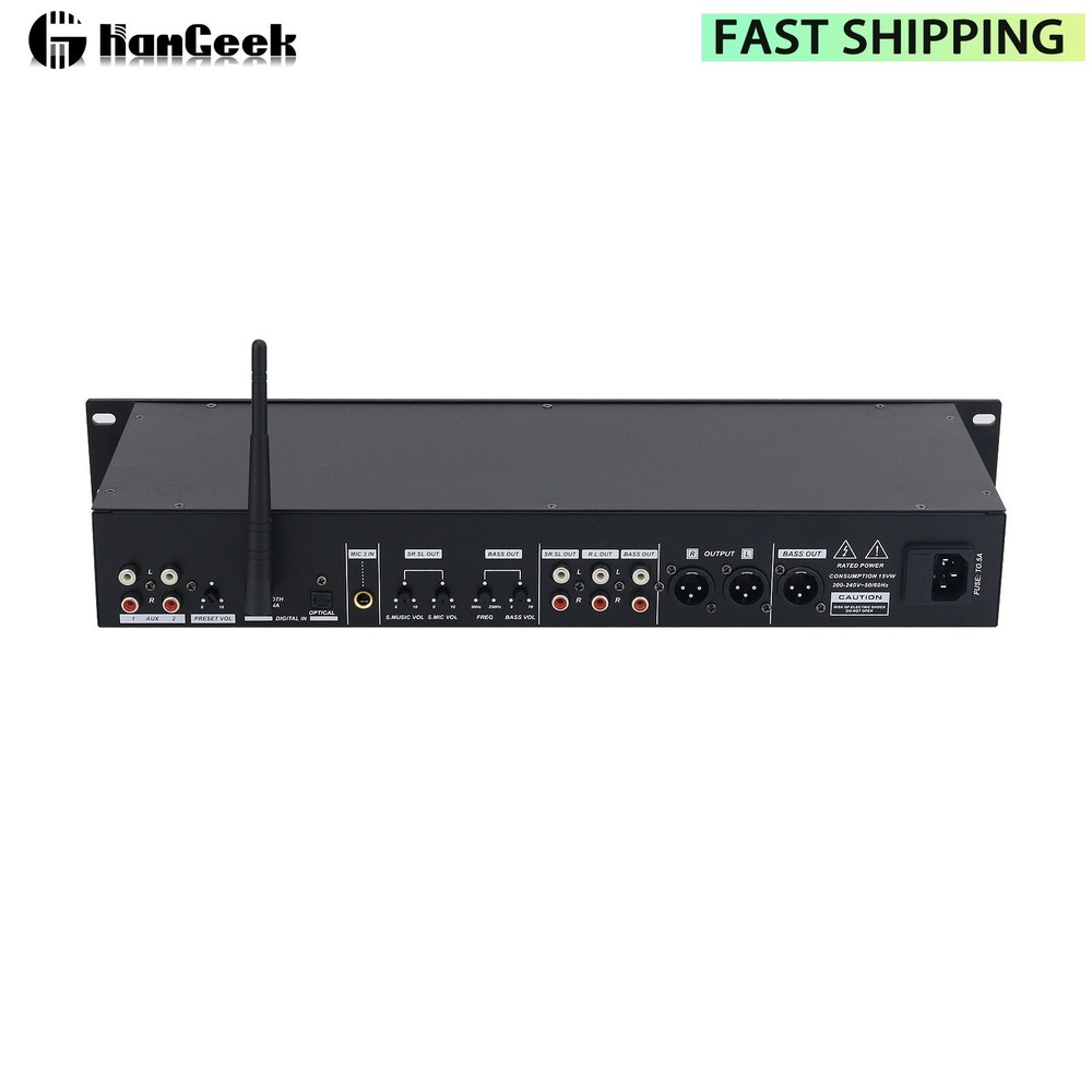 GAX-LD1500 Digital Stage Sound Effects Equalizer Karaoke System Audio Processor