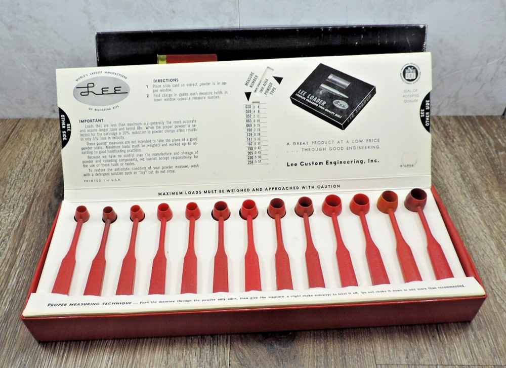 Lee Powder Measure Kit Red