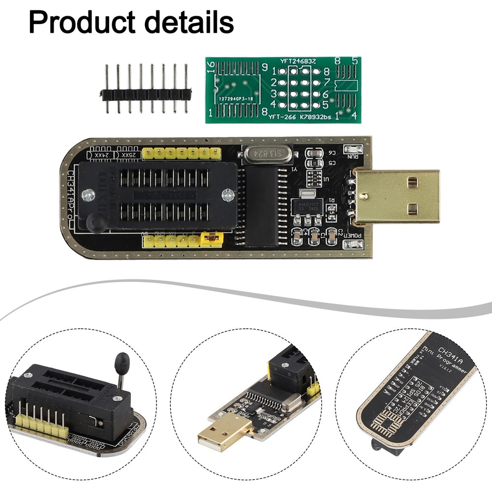 Reliable USB Programmer Board for 24 25 Series FLASH STC Flash Microcontrollers
