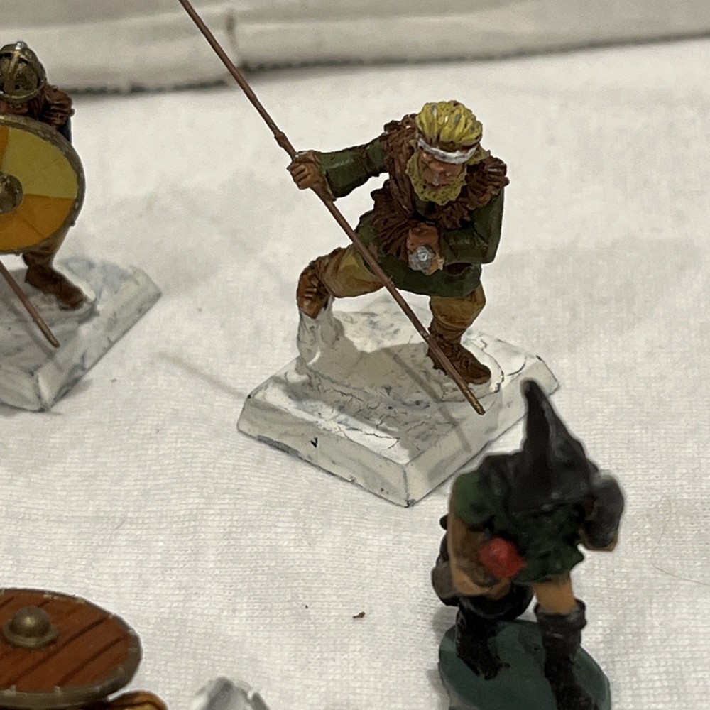Vintage Game Mini Figures Lead Possibly Dungeons And Dragons