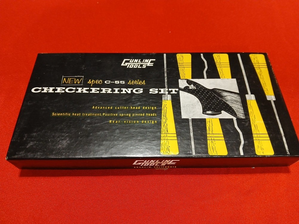 Gunline Camp Perry 18 LPI Checkering Set