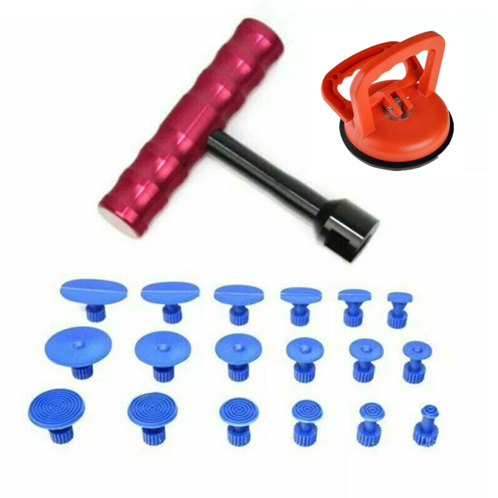 Dent Puller Extractor Remove Dents Repair Kit Auto Pullers Car Body Suction Cup