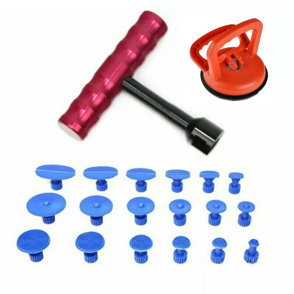 Dent Puller Extractor Remove Dents Repair Kit Auto Pullers Car Body Suction Cup