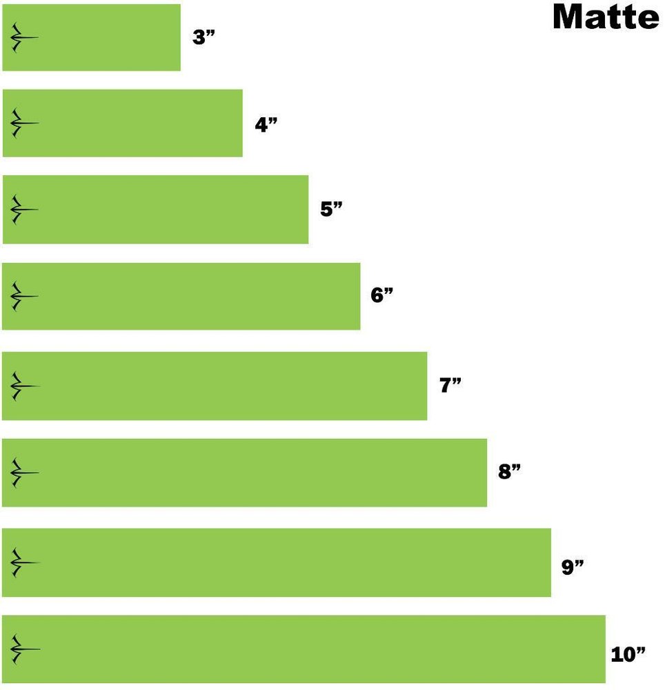 White Water Archery Matte Finish Solid Lime Green Icon 15pc Pack Arrow Wraps