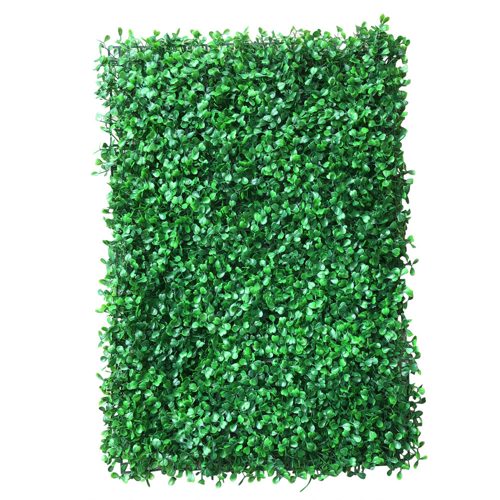 12-Pack Artificial Greenery Panels 40×60cm PE Privacy Wall Hedge Mat