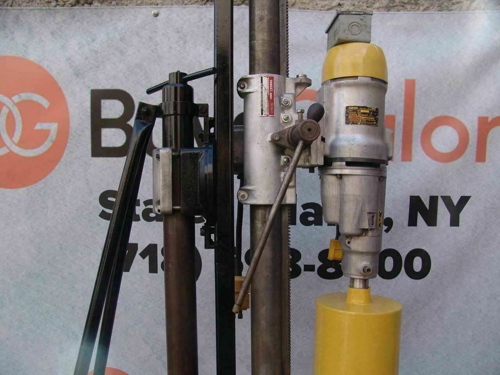 Target Core Drill with Dewalt Drill 120 volts Works Great
