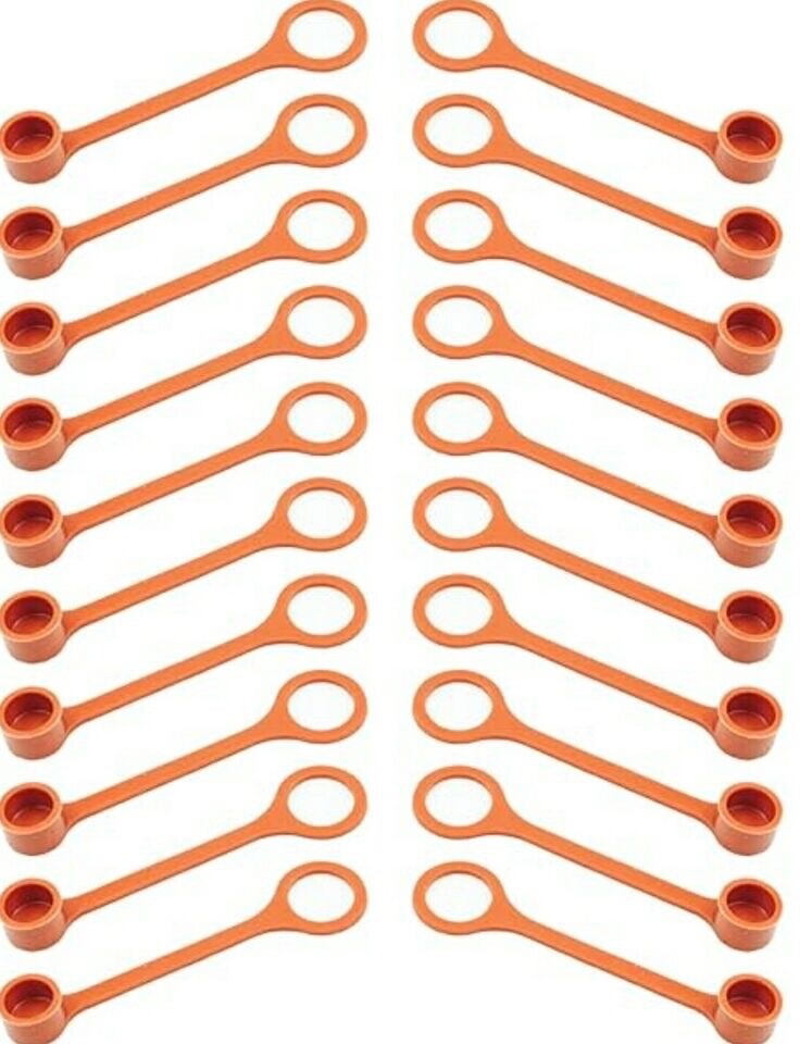 🔥20 PACK R102 STYLE FIRE SUPPRESSION SYSTEM RUBBER BLOW OFF NOZZLE CAPS🔥