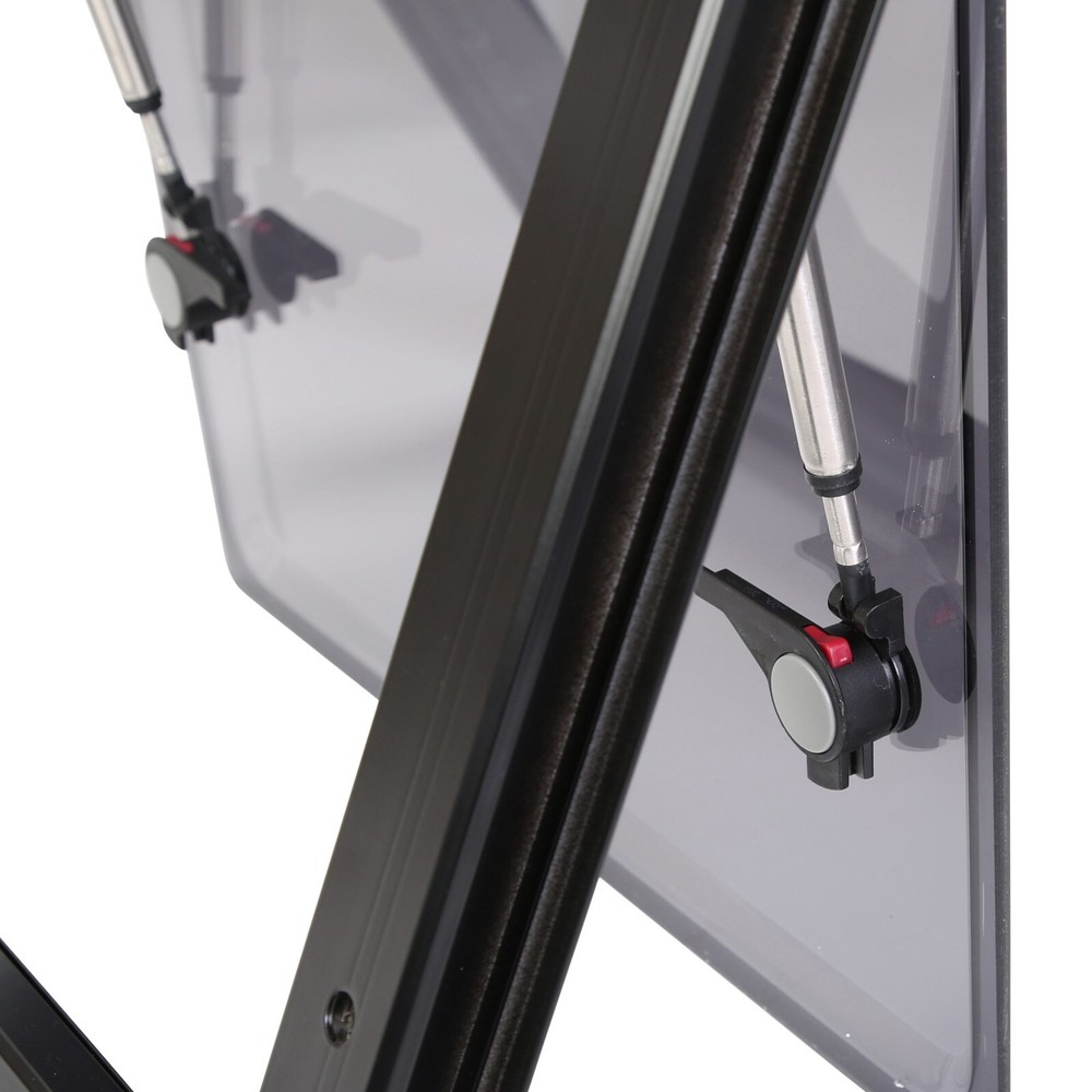 Flat Flush Windows Alloy Frame Blind Fly Screen Campervan Motorhome Van Horsebox