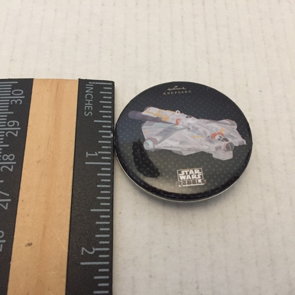 NEW Hallmark Keepsake Star Wars Rebels Ghost Promo 1.5'' Small Button
