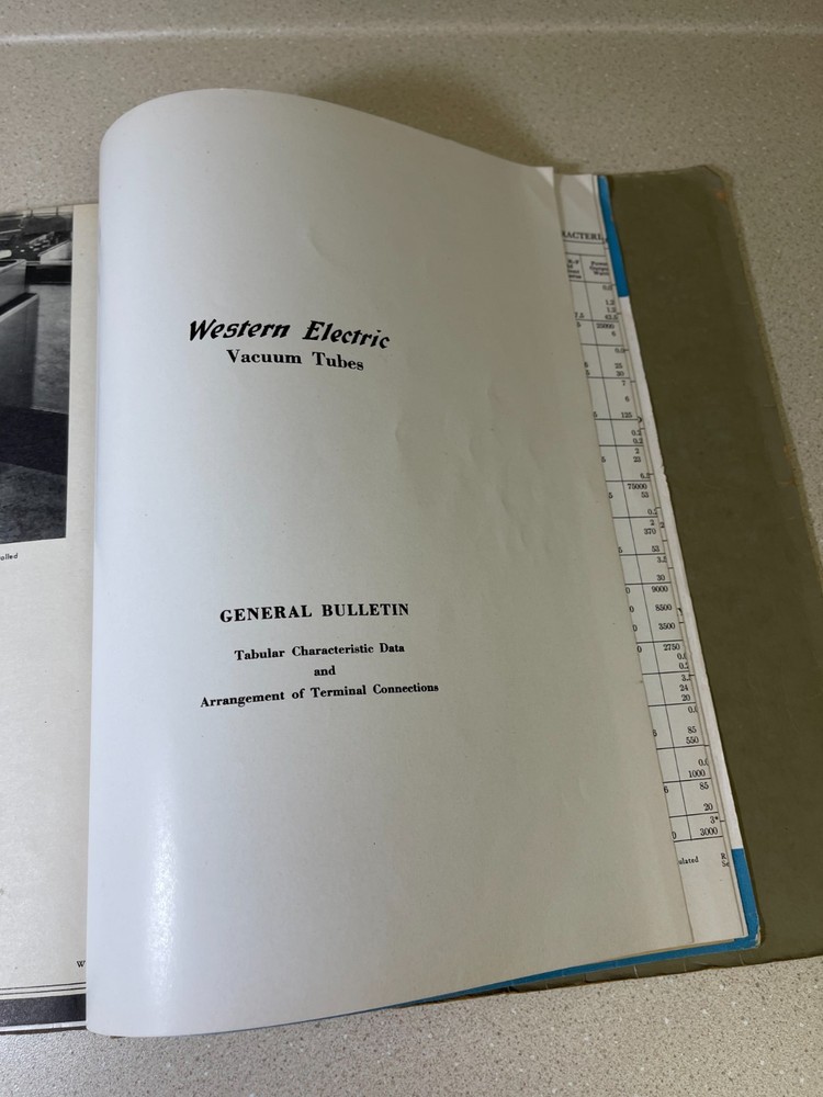 Western Electric Speech Input Equipment Catalgue