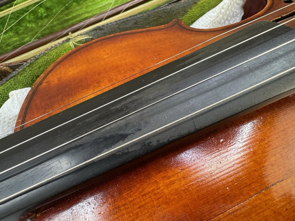German Stradivarius Copy Violin With Case