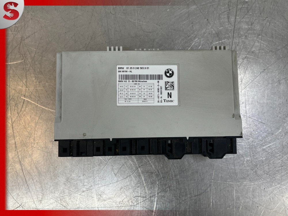 2010-2017 BMW 535I GT - FRONT LEFT OR RIGHT SEAT CONTROL MODULE 9248565