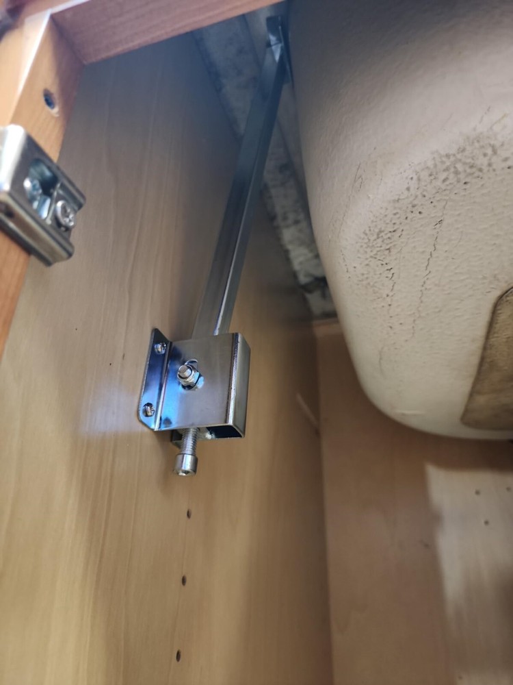 Undermount Sink Brackets Repair Kit Quick Easy Installation Fallen Sink Support