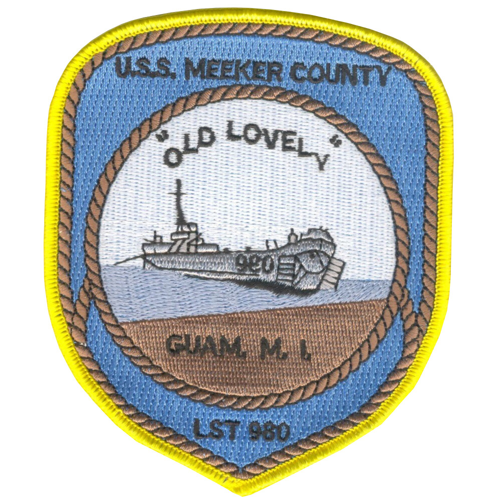 LST-980 USS Meeker County Patch