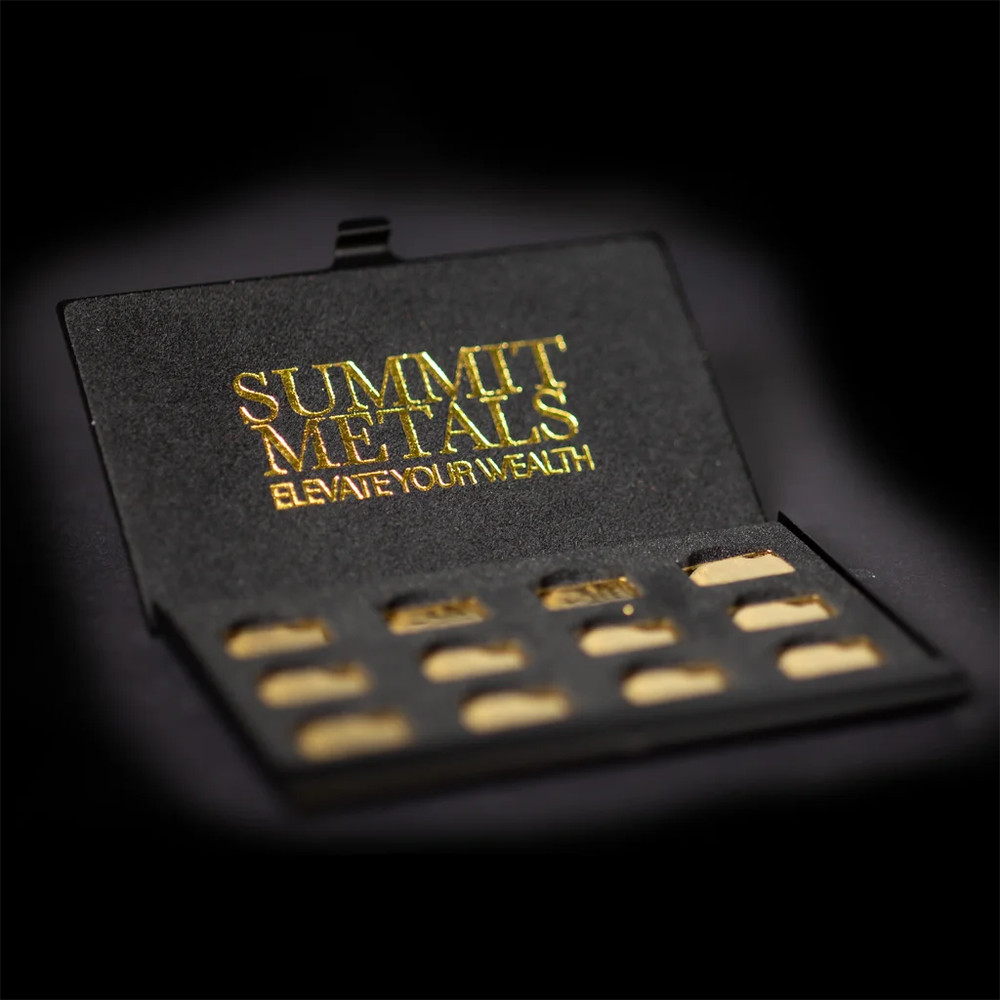 Summit Metals Gram Gold Bar Wallet - Stacking Case