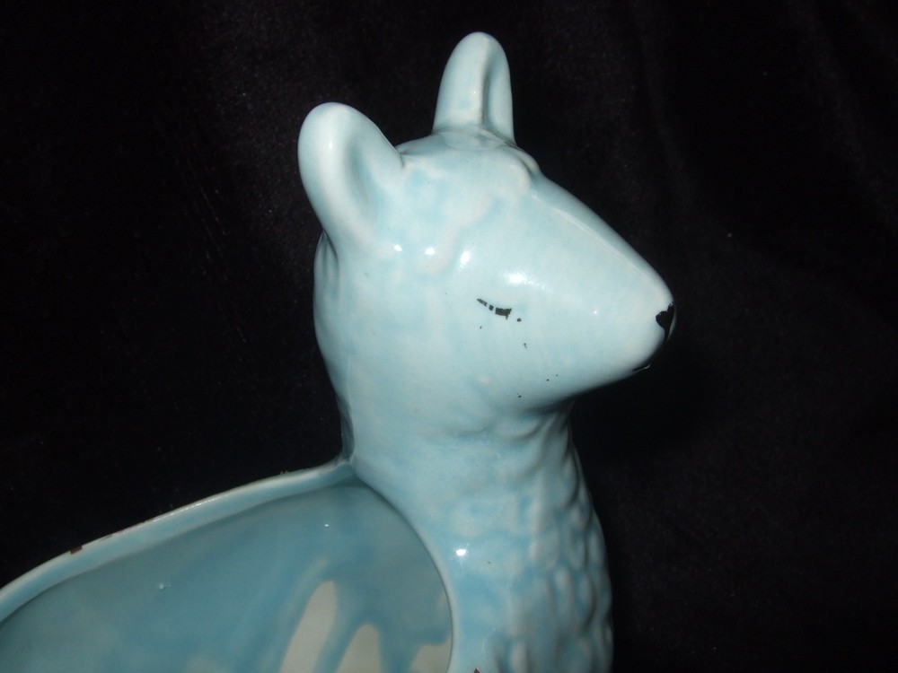 Blue Multicolor Llama / Alpaca Succulent planter