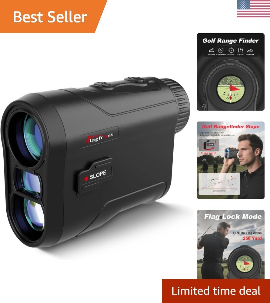 Lightweight Golf Rangefinder - Accurate 1000 Yards with Slope Compensation Tech