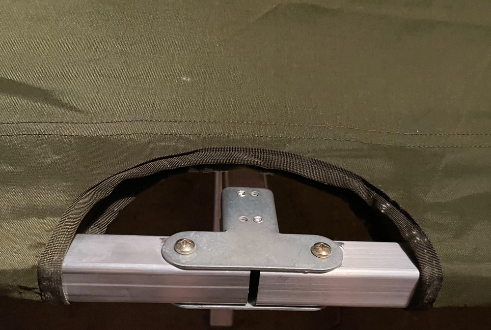 US Army Military Issue Sleeping Cot Compact Lightweight Foldable Aluminum Frame
