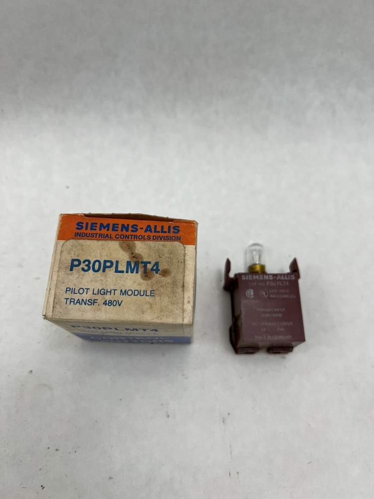Siemens P30PLMT4 NIB Pilot Light Module 480V See Pics #B66