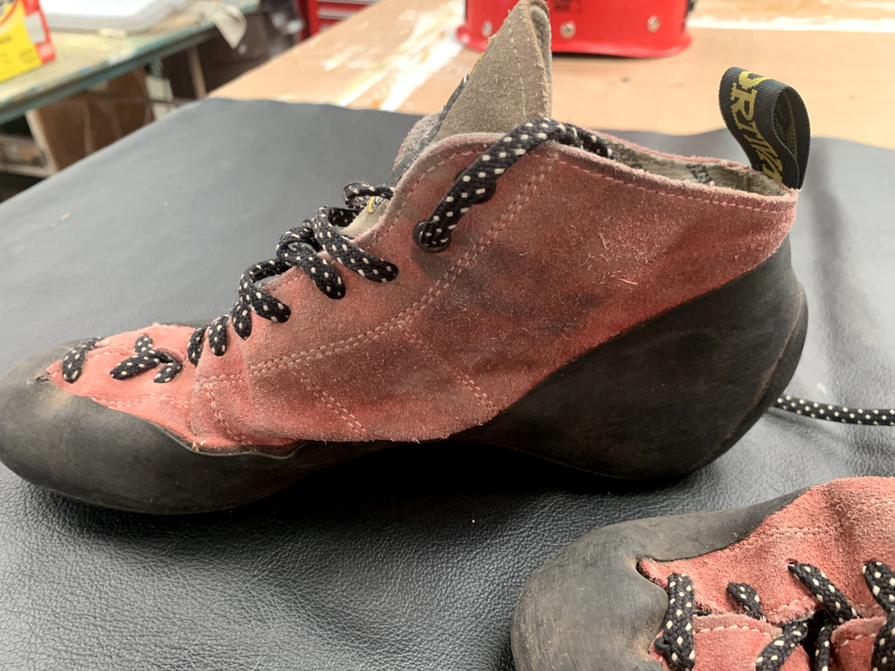 Climbing Helment and Shoes