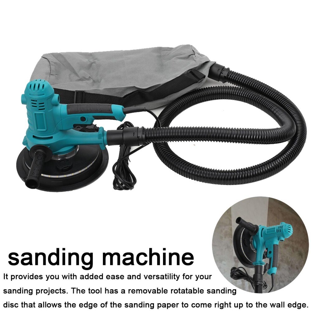 Electric Drywall Sander Machine 710W 110V Variable Speed Wall Sanding Machine