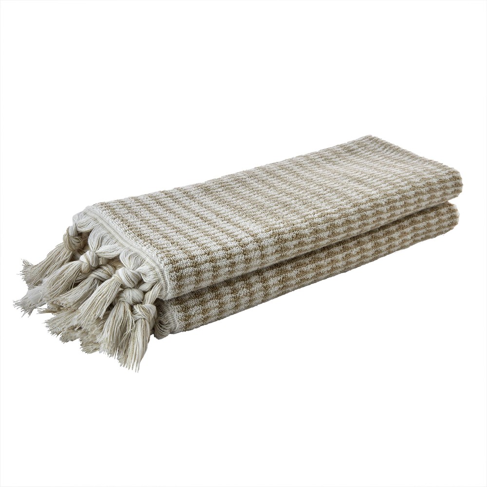 Longborough Hand Towel 2-Pack Tan