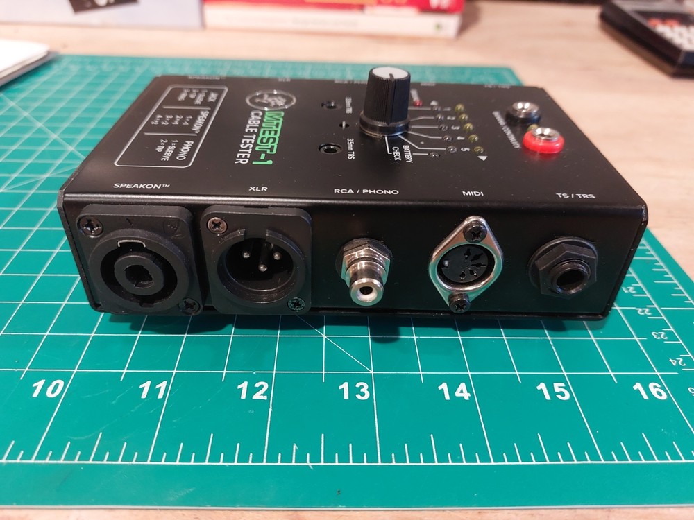 Cable Tester Mackie Mtest-1 Audio