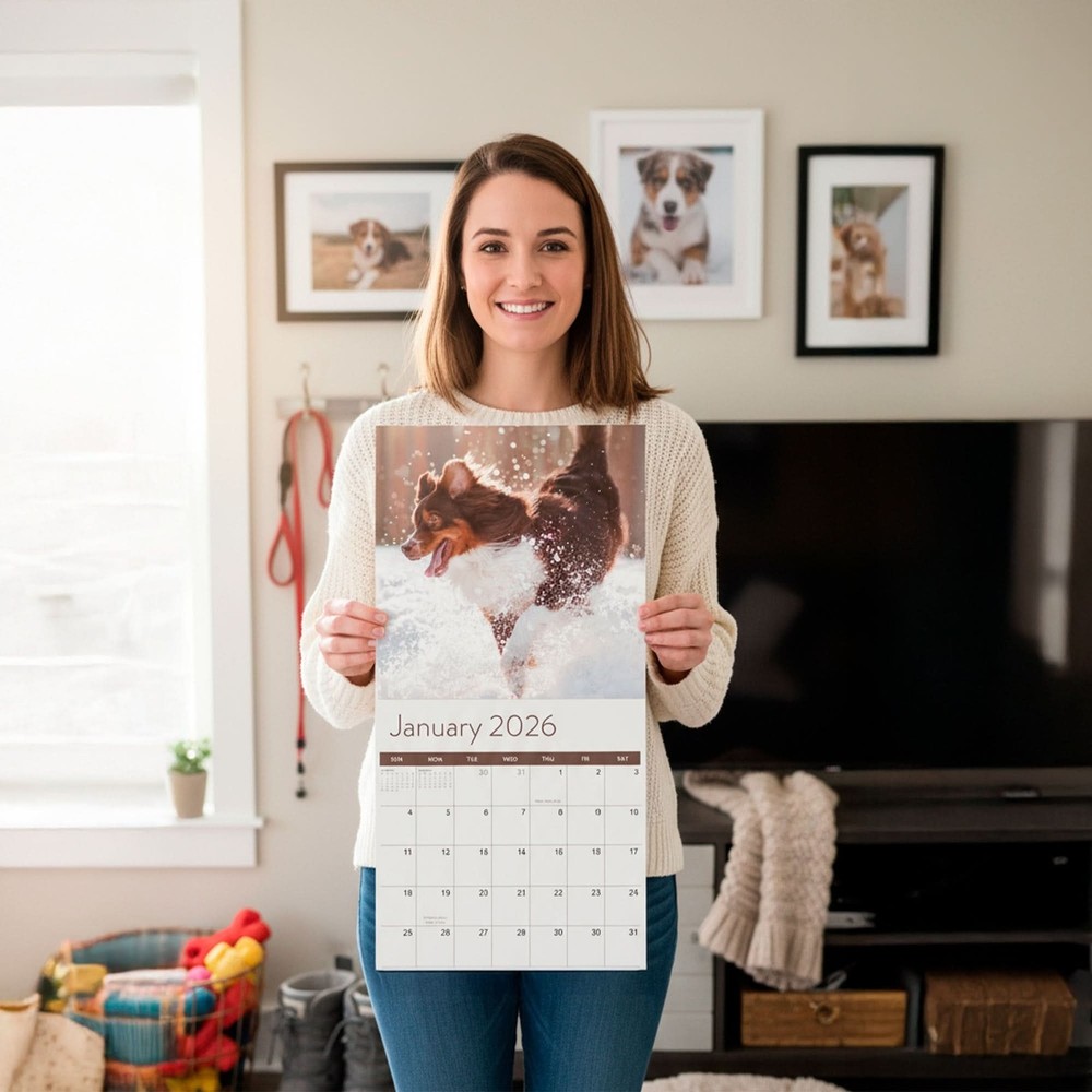 2026 Dogs Wall Calendar