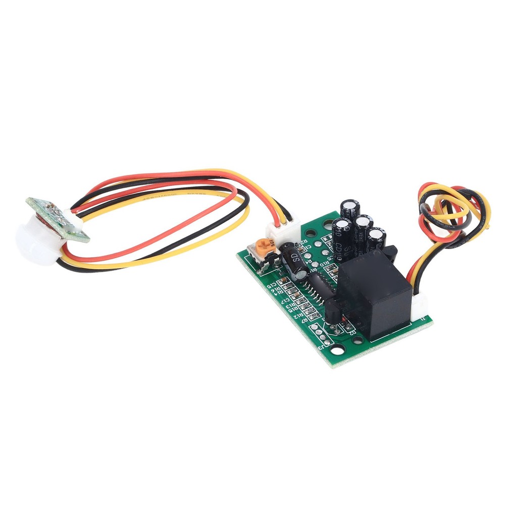 DC 12V PIR Human Motion Sensor Module Relay Output Split Type Infrared Sensing