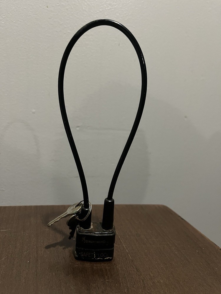 Browning Safety Lock with Two Keys