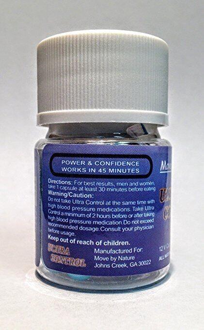 Ultra Control, for stamina 12 caps