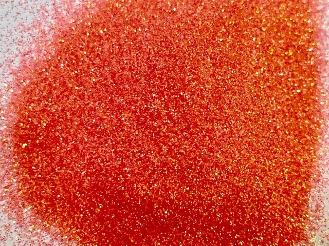 "Sherbert" Orange Extra Fine Glitter