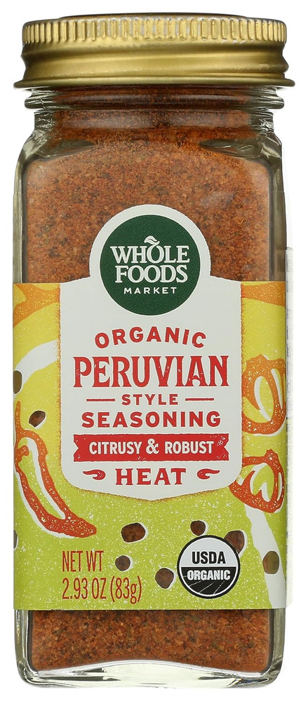 , Organic Peruvian Style Seasoning, 2.93 Ounce