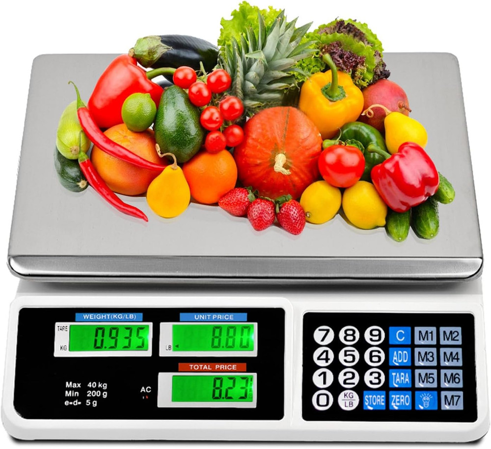 88LB Digital Price Scale Electronic Price Computing Scale LCD Digital Commercial