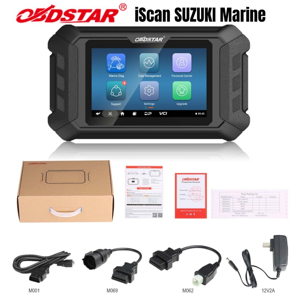 OBDSTAR iScan for SUZUKI Marine Diagnostic OBD2 Scanner Code Reader Key Coding