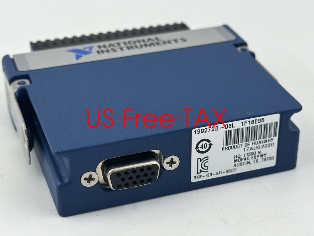 National Instruments NI 9207 cDAQ Analog Input Module CompactDAQ CompactRIO