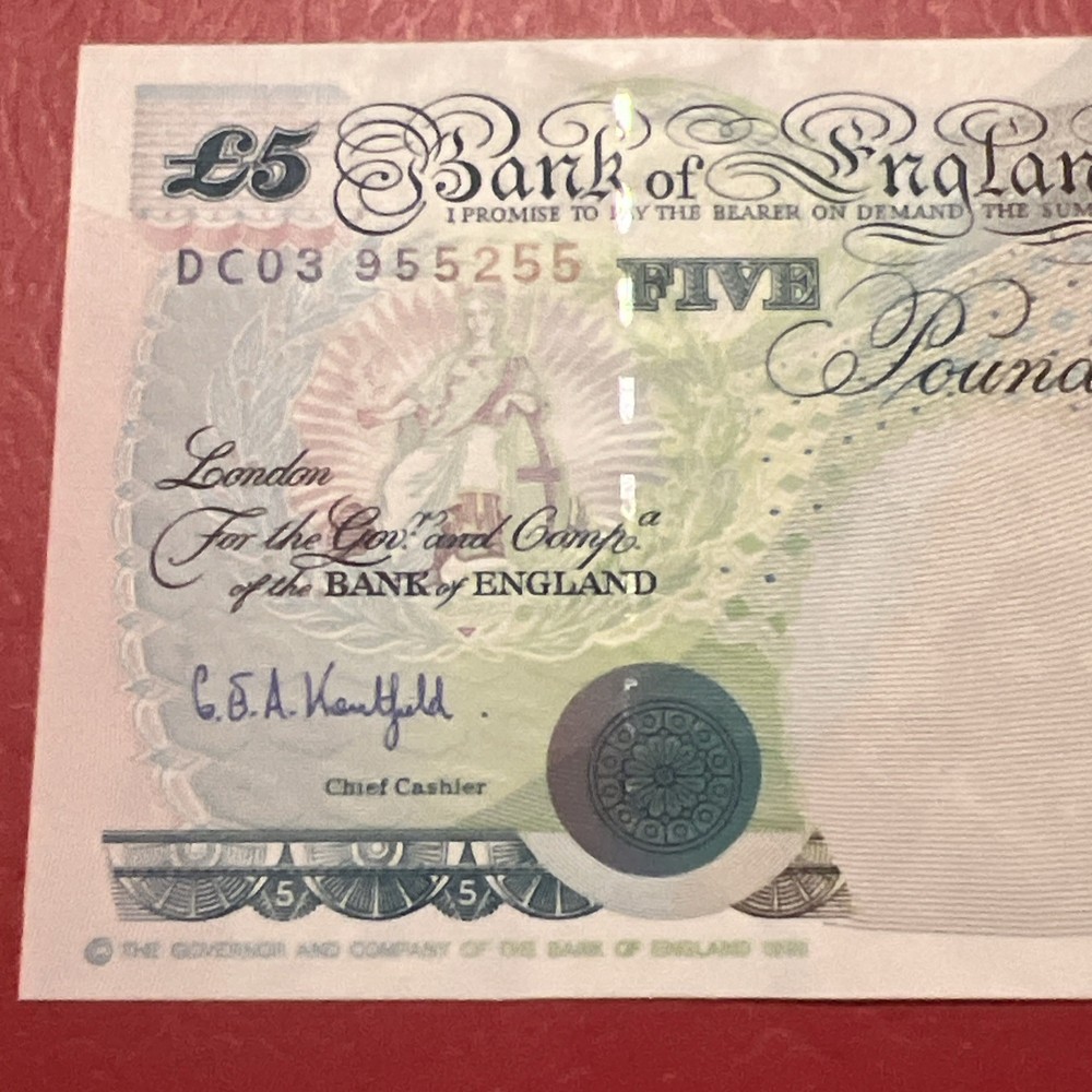 Great Britain- 5 Pounds 1991-1998