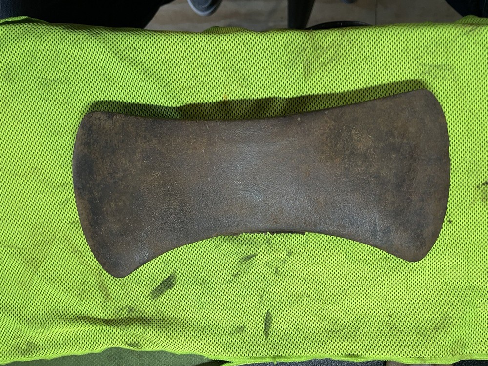 Vintage Double Bit Axe Head - Unmarked - True Temper