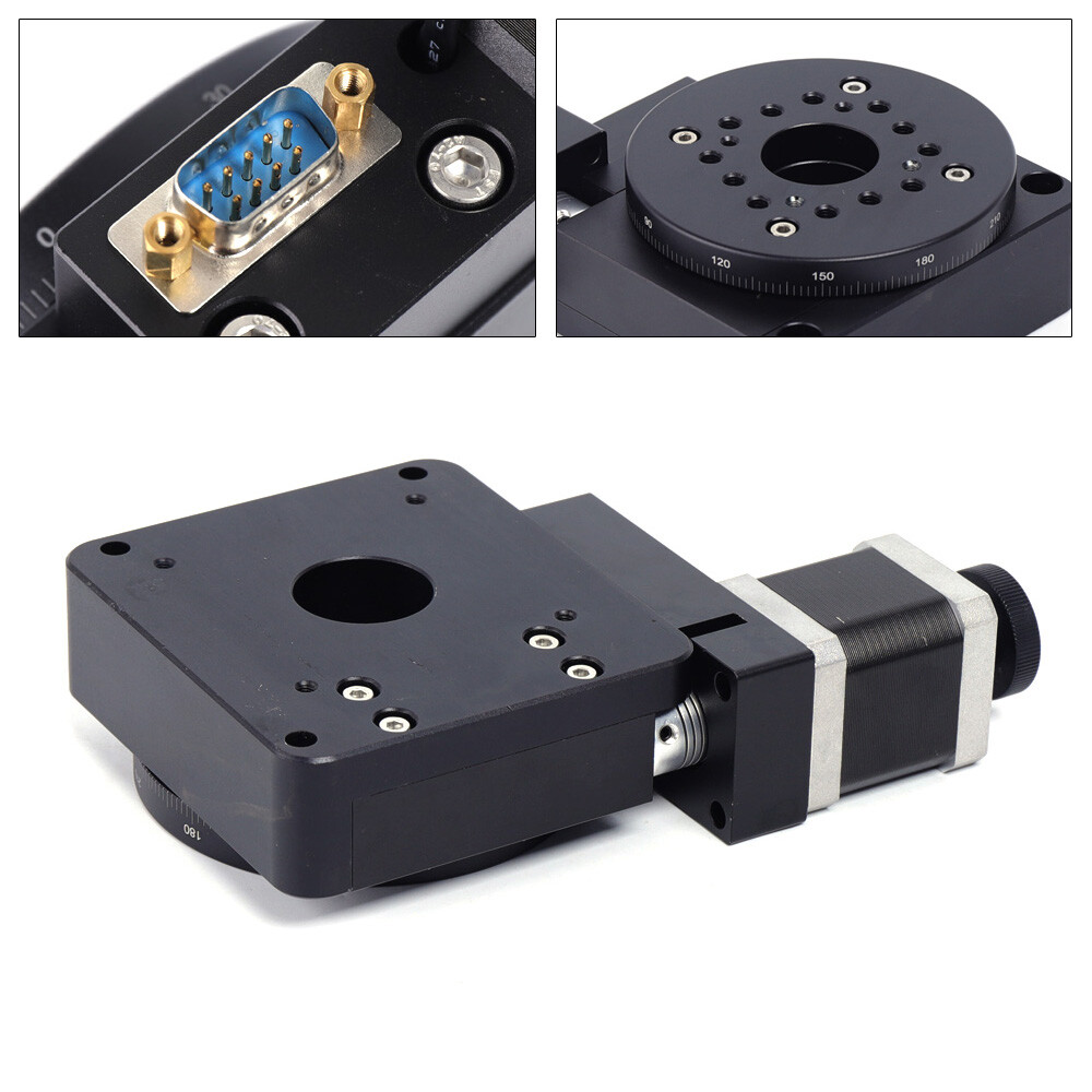 360°  Motorized Rotary Stage Electric Rotating Plat Fitm Optical Motorized Stage