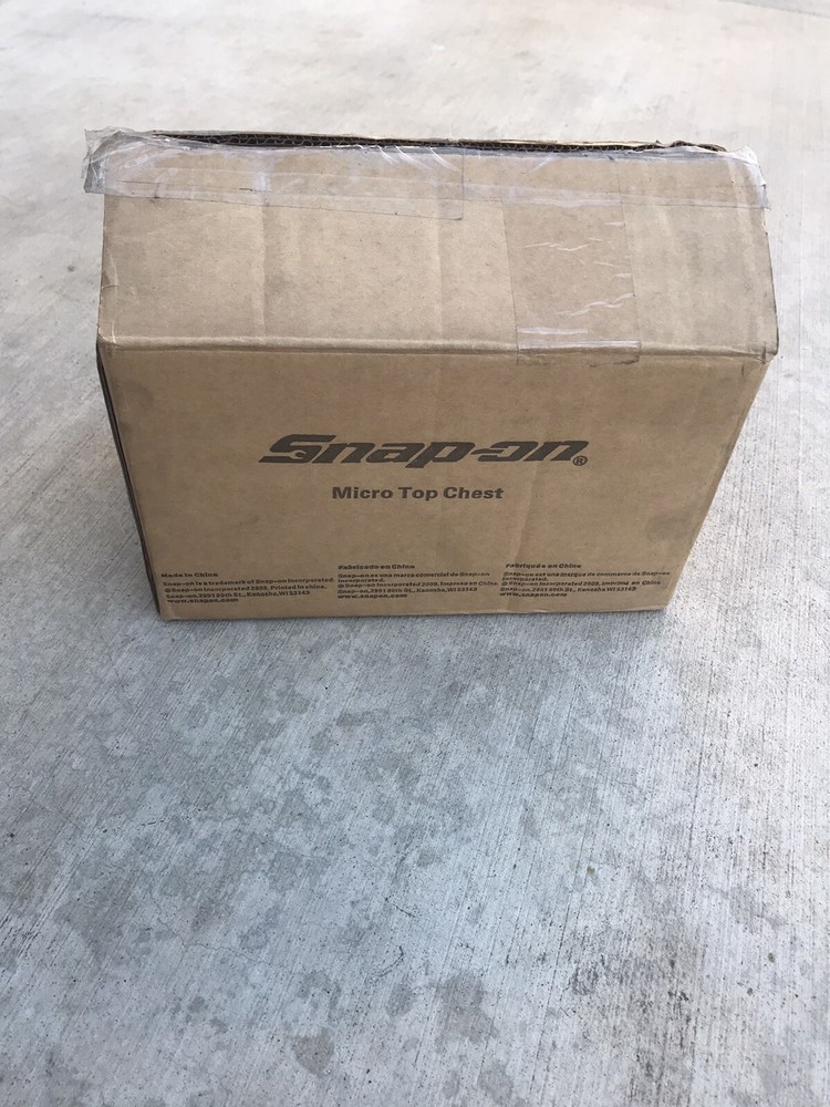Snap-on Black Limited Edition Micro Top Chest Tool Box KMC923APB