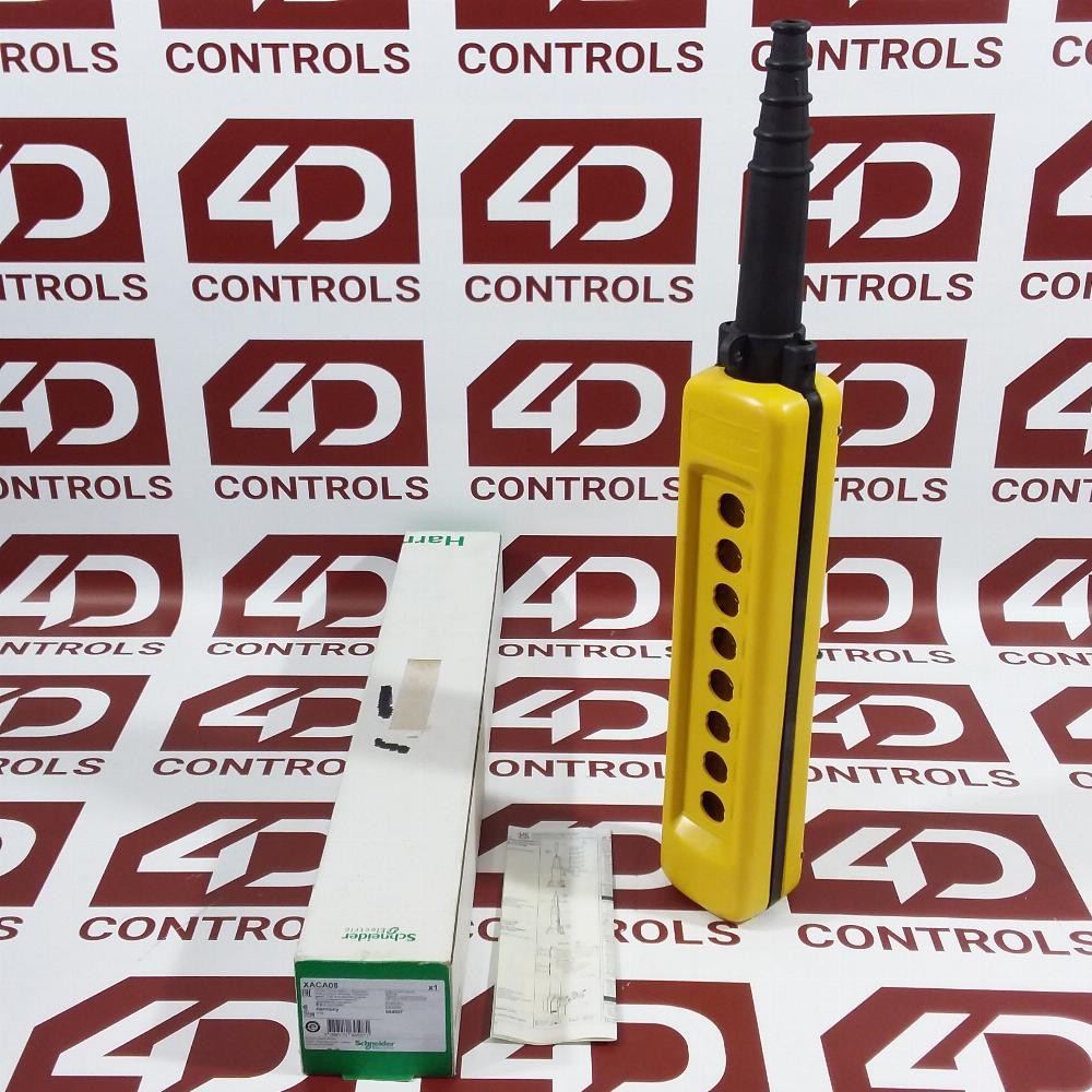 XACA08 | Schneider | Empty Pendant Control Station, Plastic, Opened