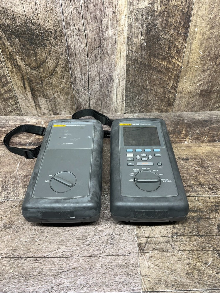 Fluke Networks DSP-2000 Cat5 LAN Cable Analyzer DSP2000SR