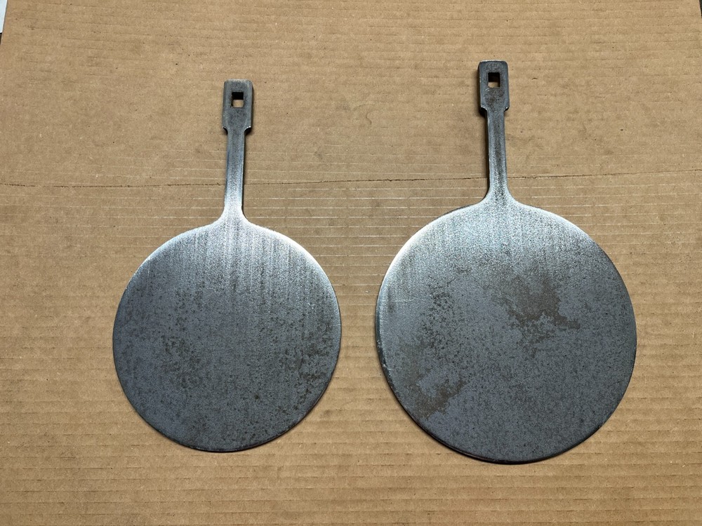 AR500 1/4" Know Your Limits 7" 8" Targets (No Stand included)