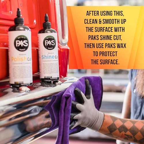 Paks Polish Cut Car Compound, Advance Cutting Compound and Rubbing Compound