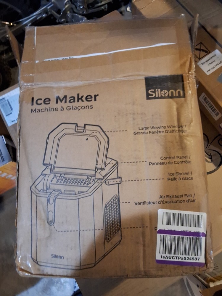 Silonn 2 Liters Countertop Ice Maker - Black
