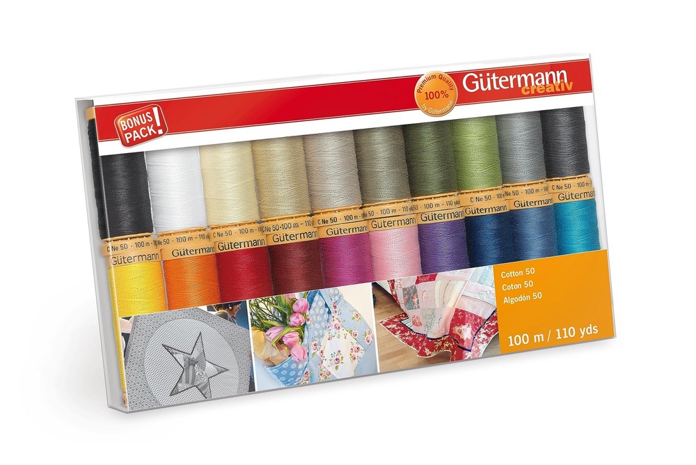 A&E GUTERMANN CONSUMER DIV THREAD COTTON 20 SPL BASICS,Crochet Thread