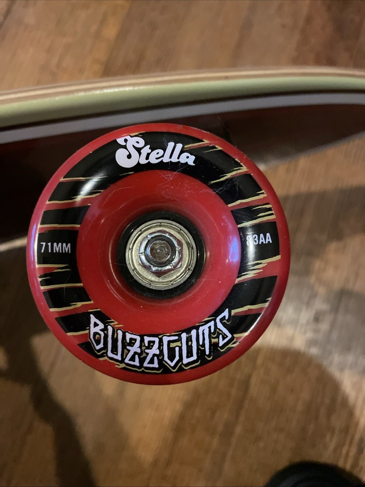 Stella Longboard - Crimson - 42” Pintail